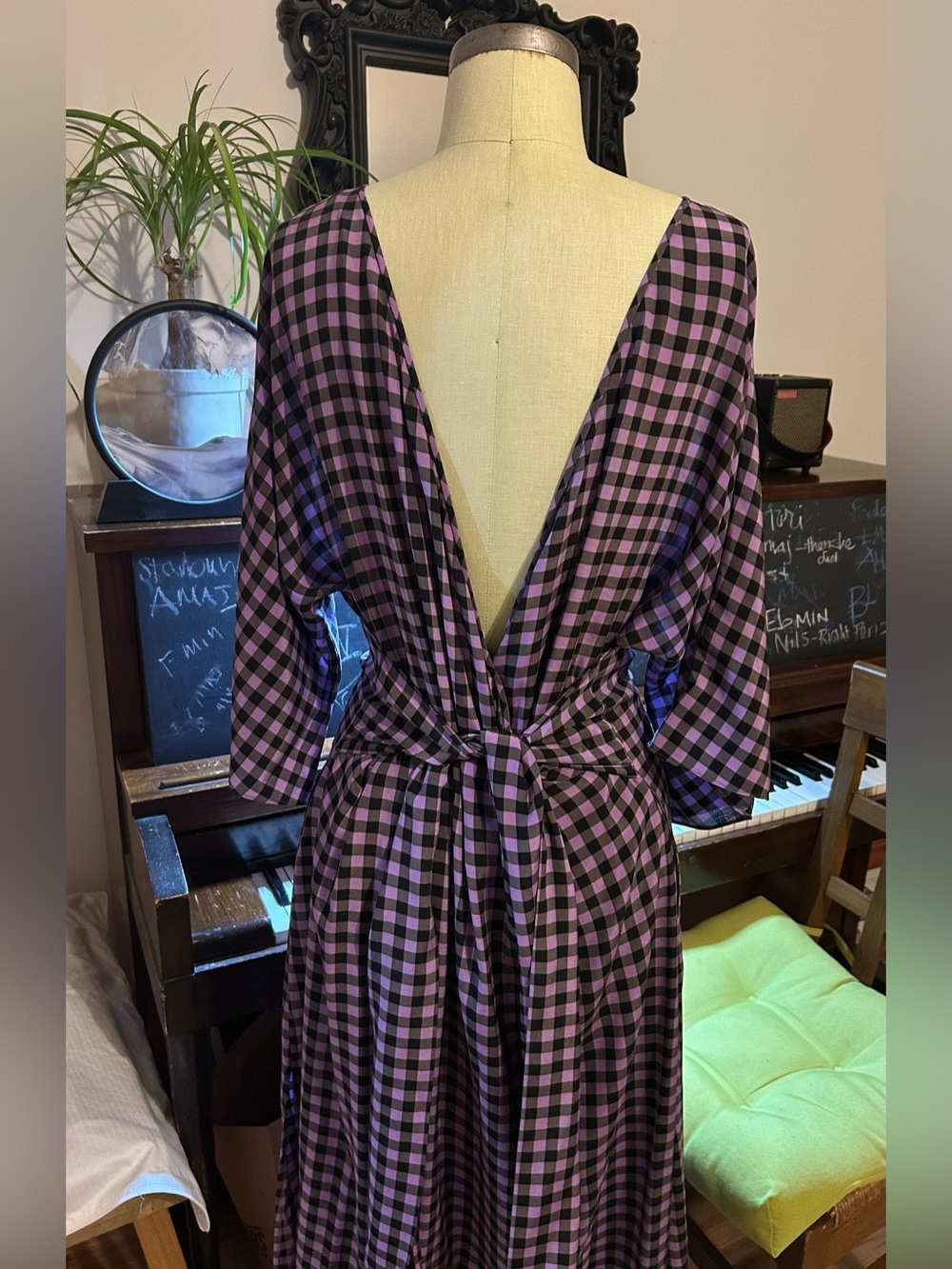 Diane Von Furstenberg Versatile Maxi Wrap Dress with Pockets